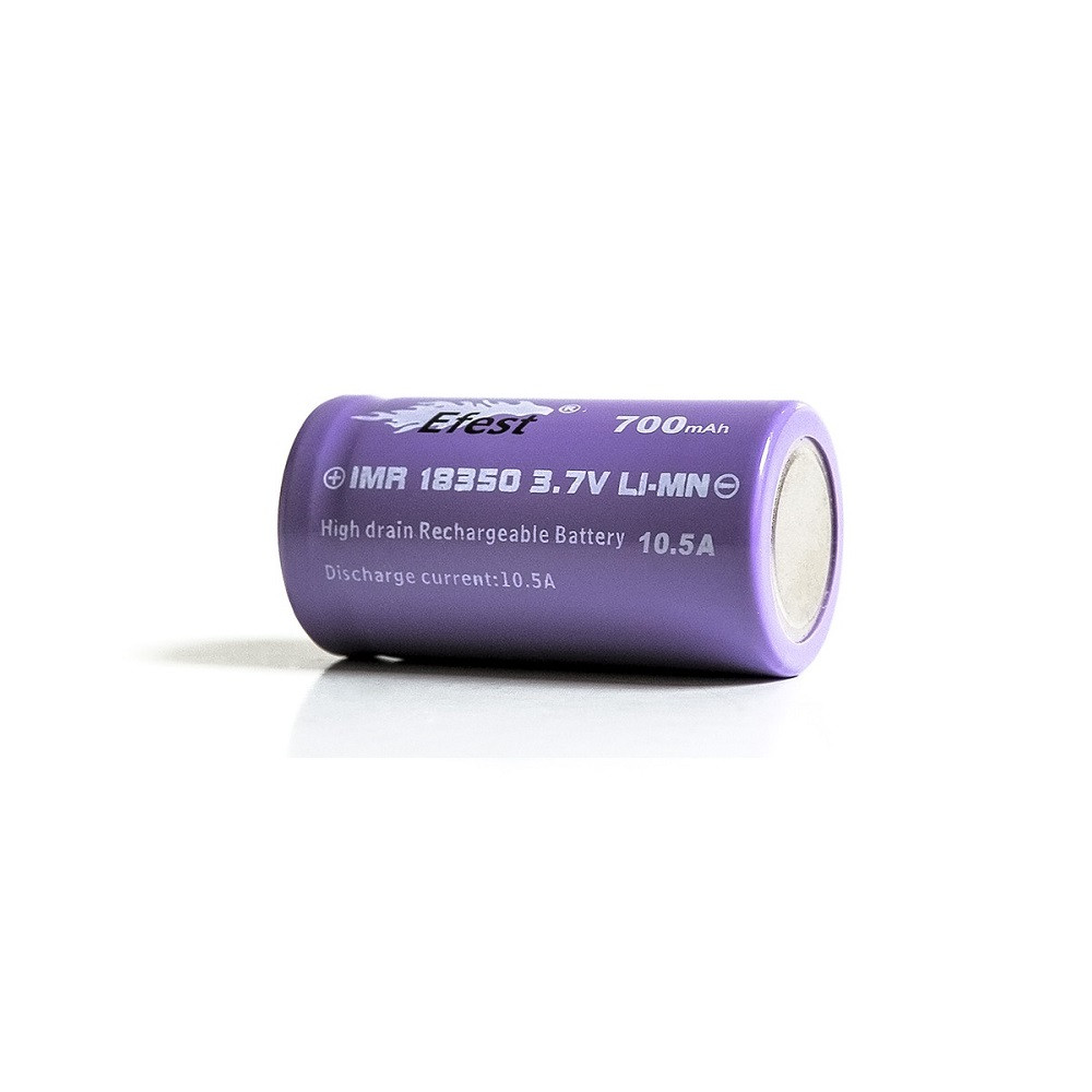 Purple Efest 18350 10.5amp