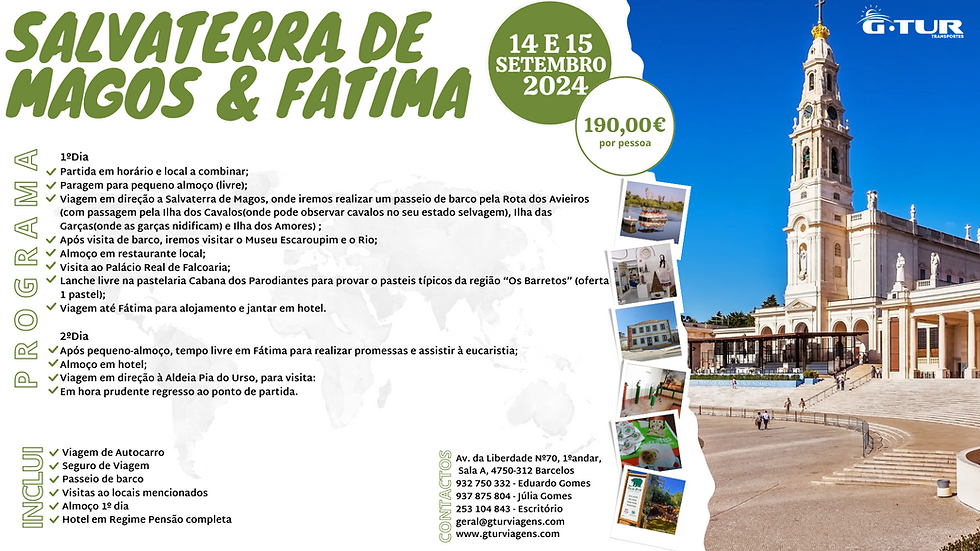 SALVATERRA DE MAGOS & FÁTIMA