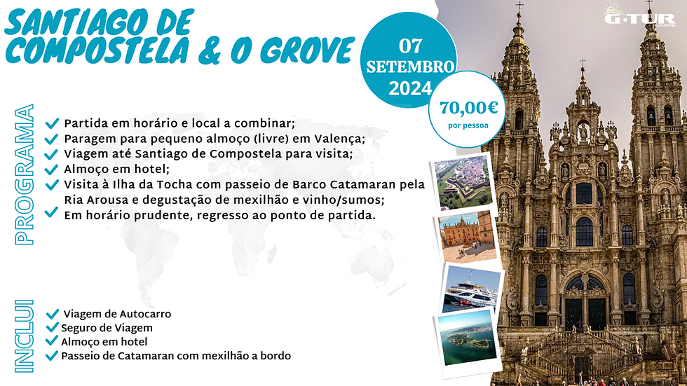 SANTIAGO DE COMPOSTELA Y LA ARBOLADA