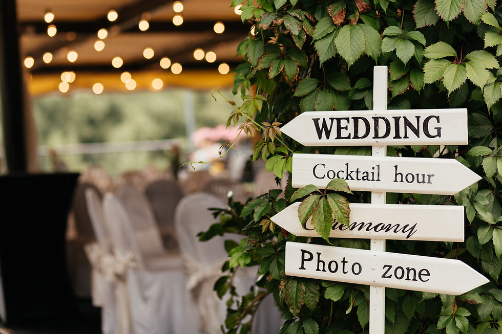 Wedding Signs