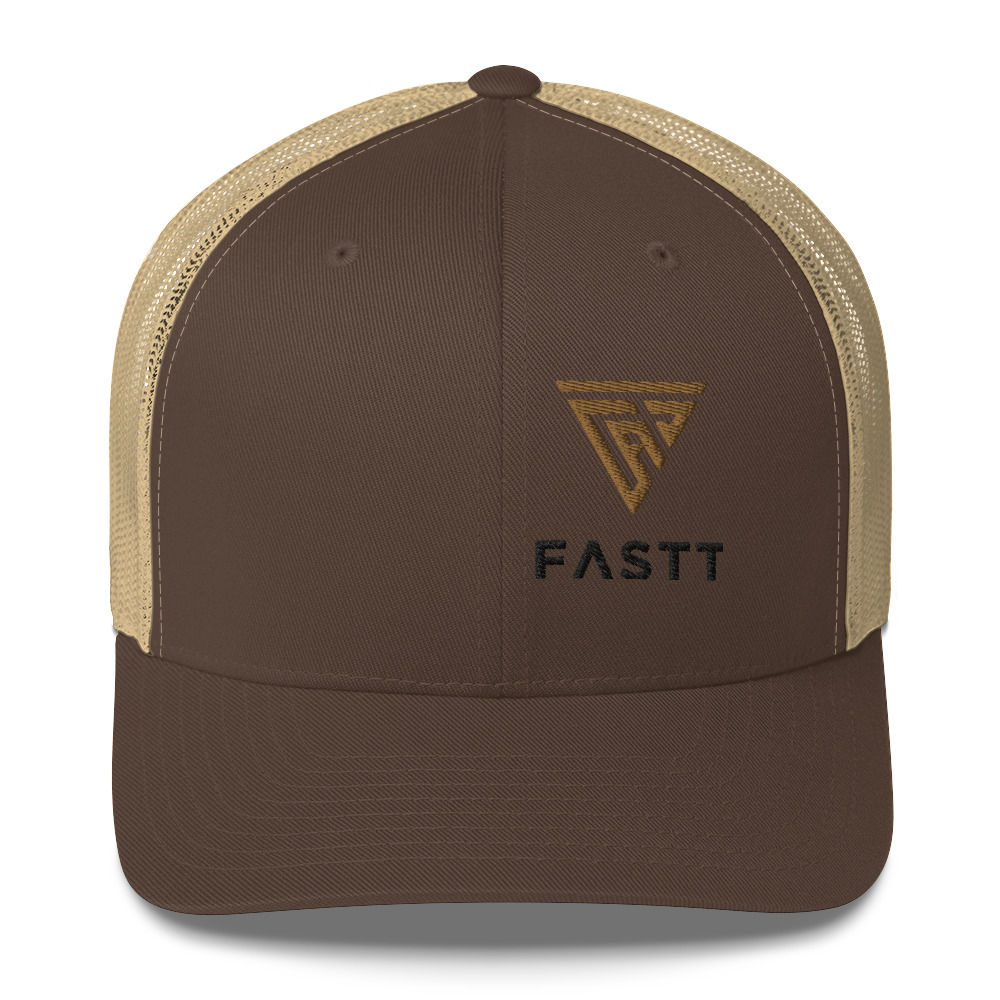 FASTT Snapback - Gold & Black Logo