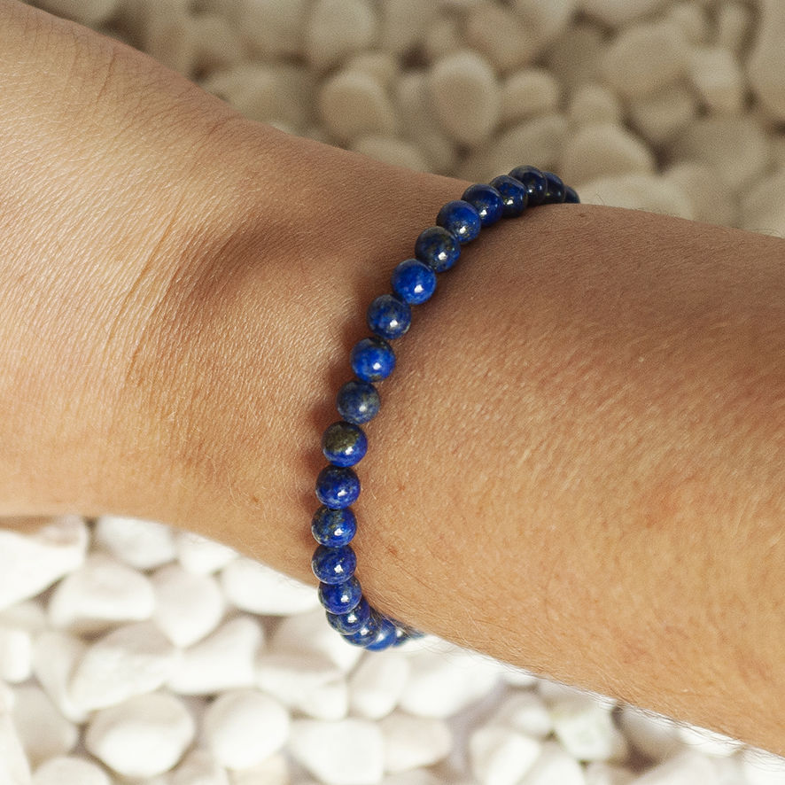 Miniature : Bracelet en Lapis Lazuli