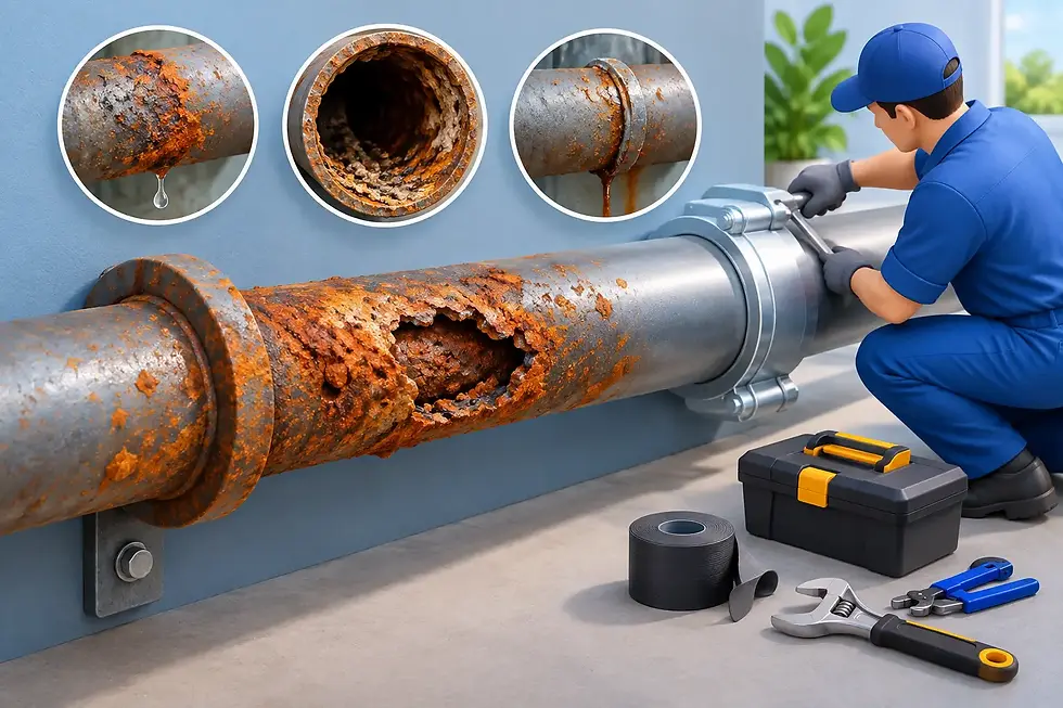 Corroded Pipes: Signs, Risks, and Smart Repairs