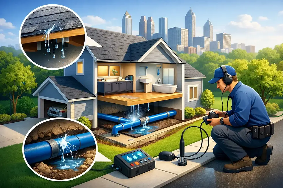 Leak Detection Service for Metro Atlanta Homes