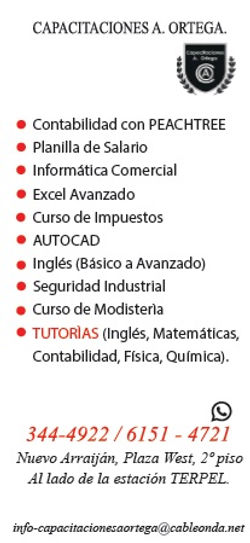 CAPACITACIONES ORTEGA