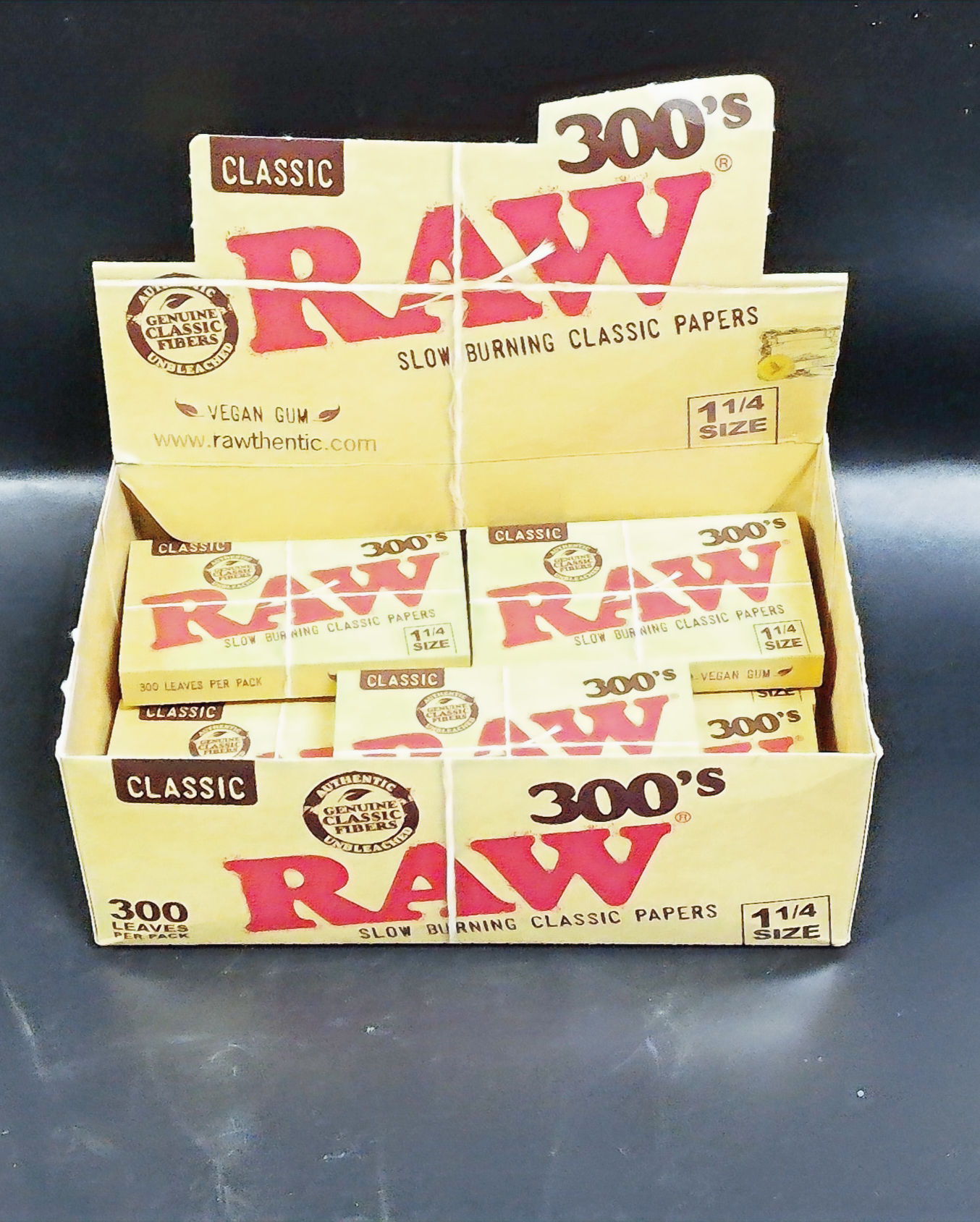 Raw Classic 1 1/4 300 Papers