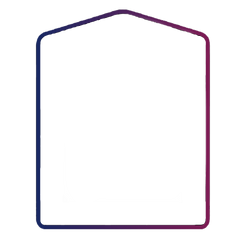 Gradient border frame