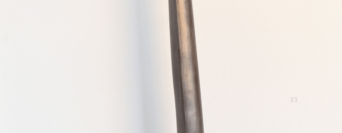 Bantam Work #18, 2011, mild steel, 36 x 3 x 3 inches