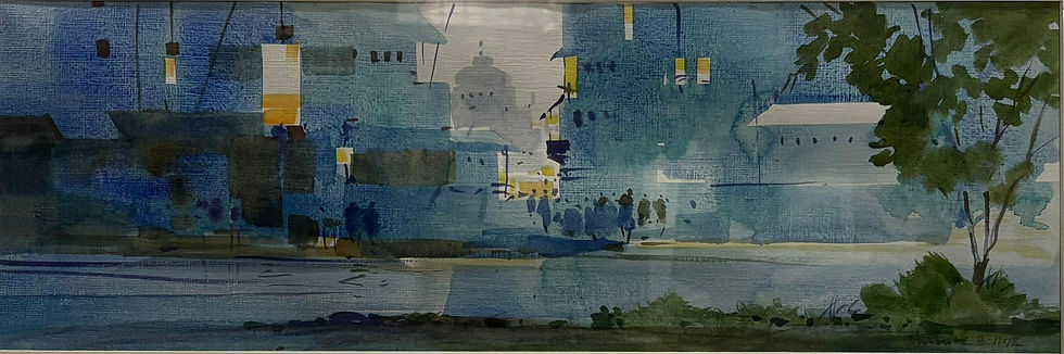 6-Ashok Dhivare-Watercolour