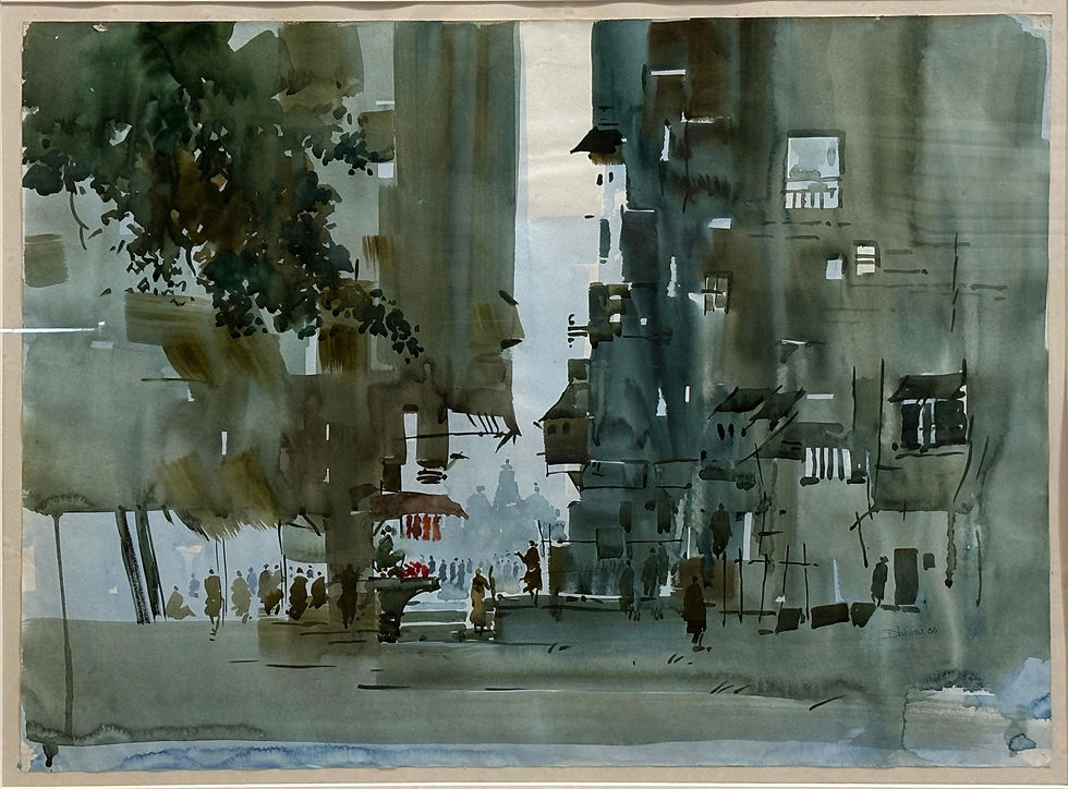 9-Ashok Dhivare-Watercolour