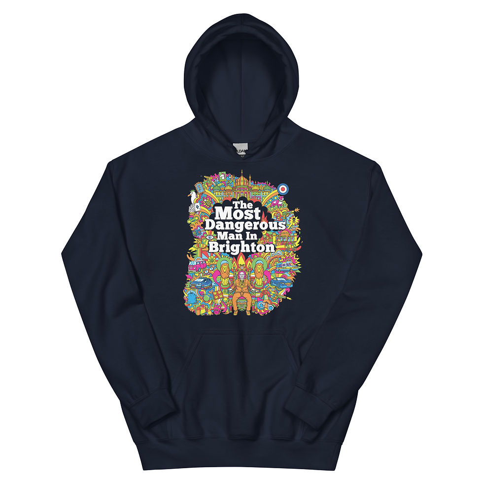 Thumbnail: Dangerous Man Colour Unisex Hoodie