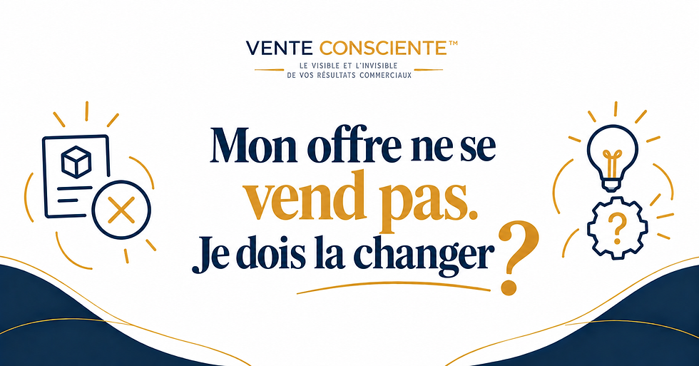 Pourquoi votre offre ne se vend pas : comment savoir si le problème vient vraiment de l'offre ?