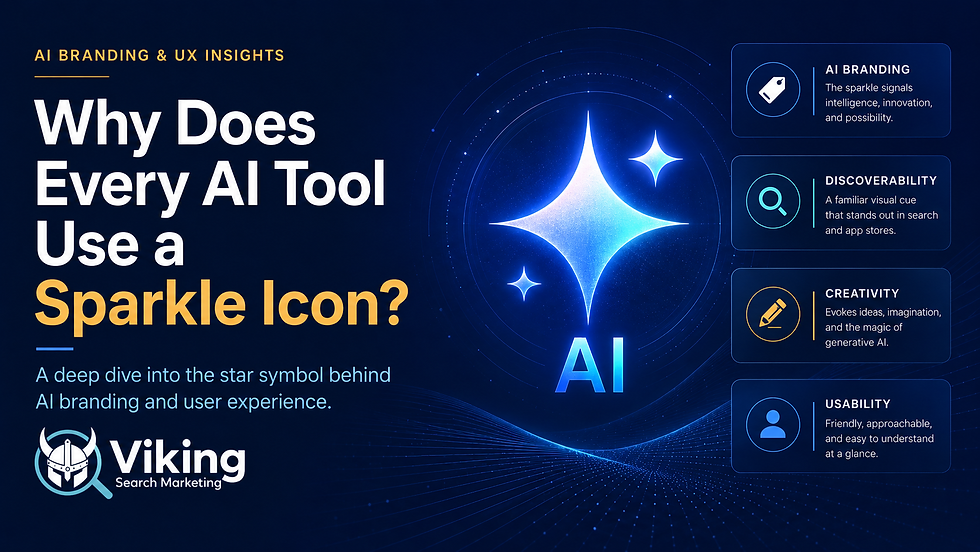 Why Does Every AI Button Use a Sparkle Icon?