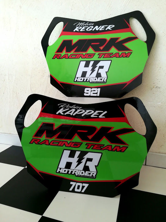 Miniature : panneauteur personnalisé pilote, panneauteur motocross, panneauteur perso moto, panneauteur 100% perso