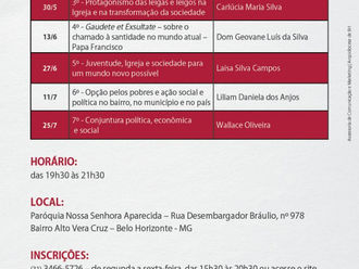 Veja novos cursos disponíveis em nossa Arquidiocese: