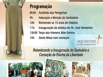 Santuário Tabor da Liberdade completa 15 anos com celebração especial