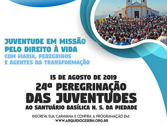 A Paróquia São Tiago Maior enviará 2 ônibus na 24ª Peregrinação da Juventude