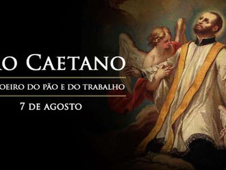 Hoje a Igreja celebra São Caetano, padroeiro do pão e do trabalho