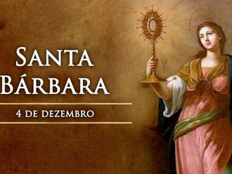 Hoje é celebrada Santa Bárbara, virgem e mártir
