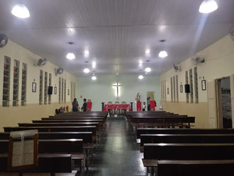 Capela Maria, Mãe do Bom Conselho tem nova e eficiente iluminação.