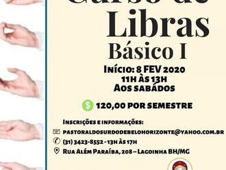 Pastoral do Surdo da Arquidiocese de Belo Horizonte promove Curso de Libras