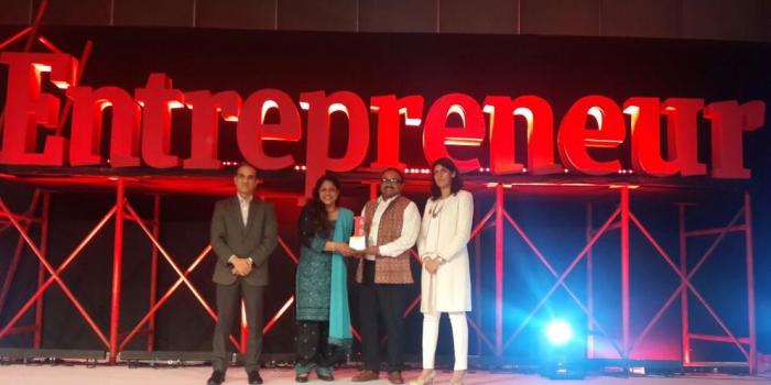 Winner of Entrepreneur Award