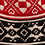 Thumbnail: Black-Red Toda Hand Embroidered Potli Bag
