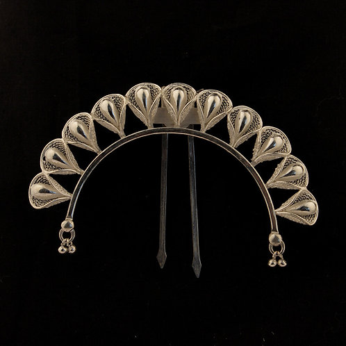 Filigree Silver Hair Pin