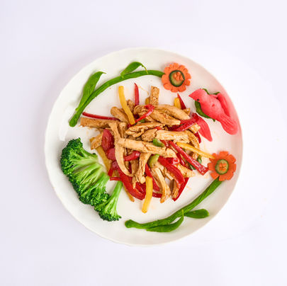 Fish-flavored shredded pork