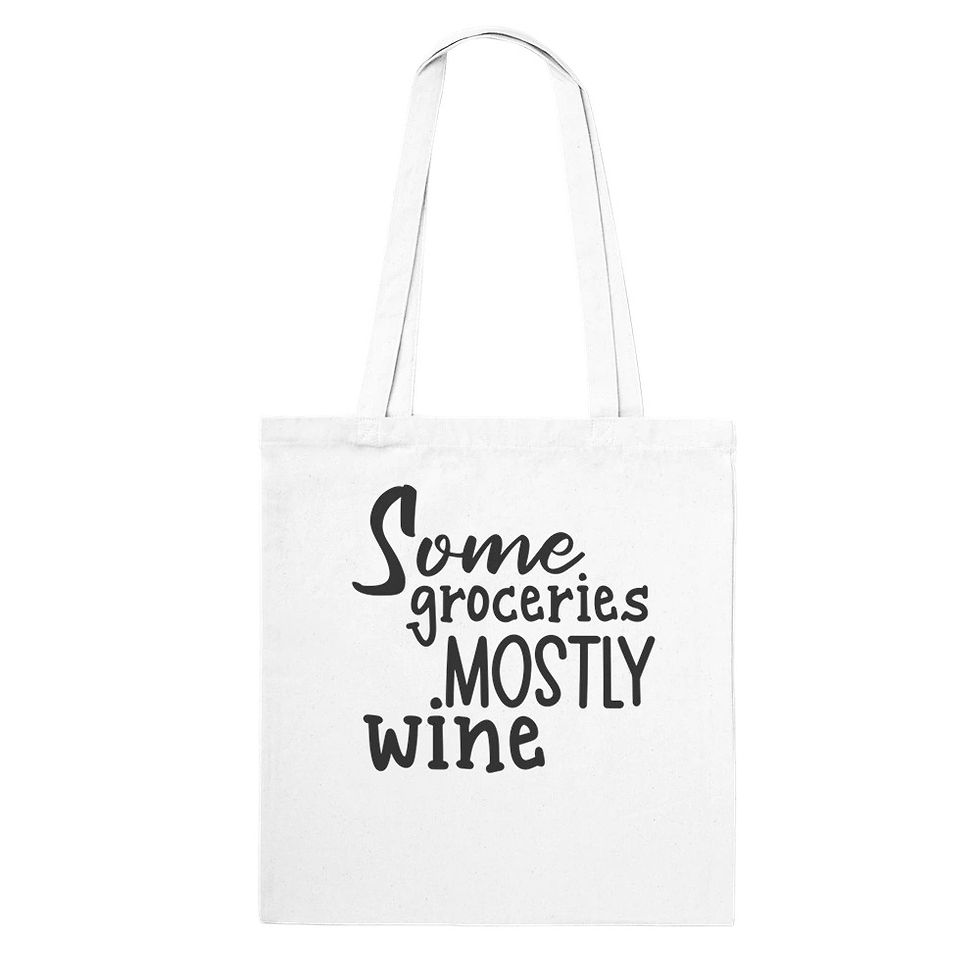Thumbnail: Classic Tote Bag-some groceries