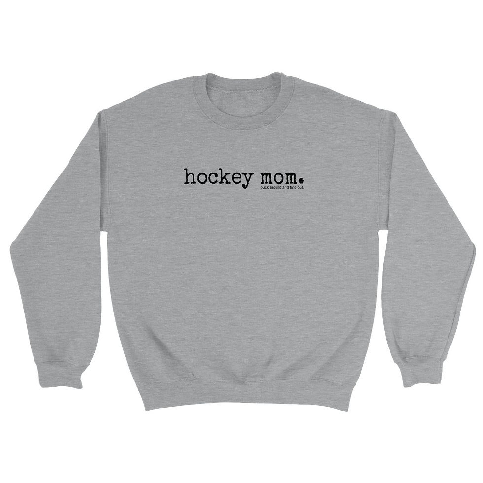 hockey mom Classic Unisex Crewneck Sweatshirt