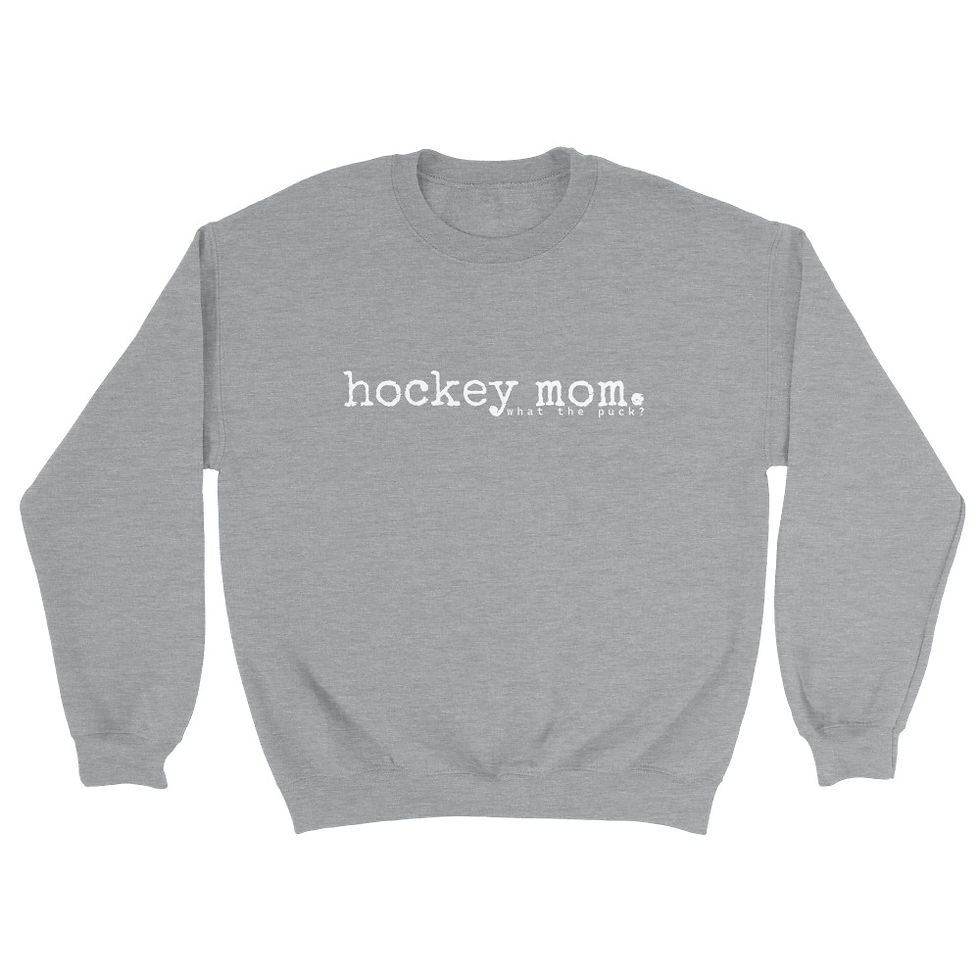 hockey mom Classic Unisex Crewneck Sweatshirt