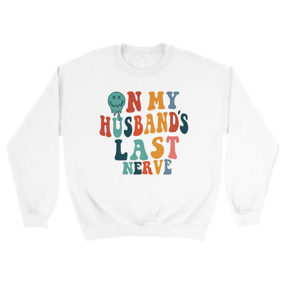 Thumbnail: Husband's Last Nerve Classic Unisex Crewneck Sweatshirt