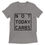 Thumbnail: NOT TODAY CARBS Triblend Unisex Crewneck T-shirt