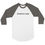 Thumbnail: football mom Unisex 3/4 sleeve Raglan T-shirt