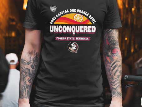 Florida State Seminoles 2023 Capital One Orange Bowl unconquered shirt