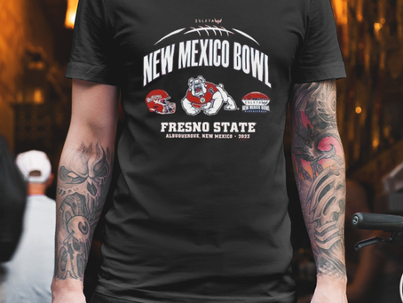 Fresno State Bulldogs 2023 New Mexico Bowl Albuquerque, New Mexico Shirt