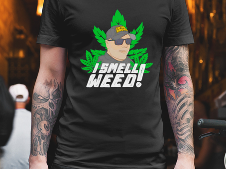 Captain Danny Brown I smell weed shirt