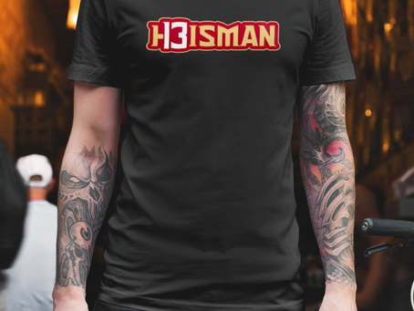 Jordan Travis H13isman shirt