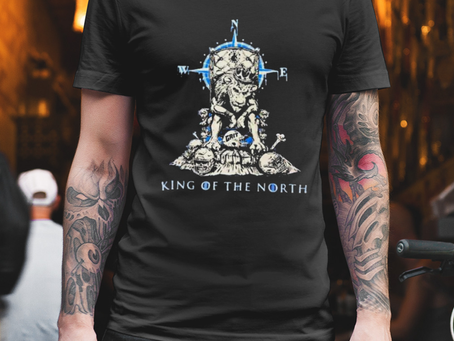 Lions king of the north vintage sweatshirt