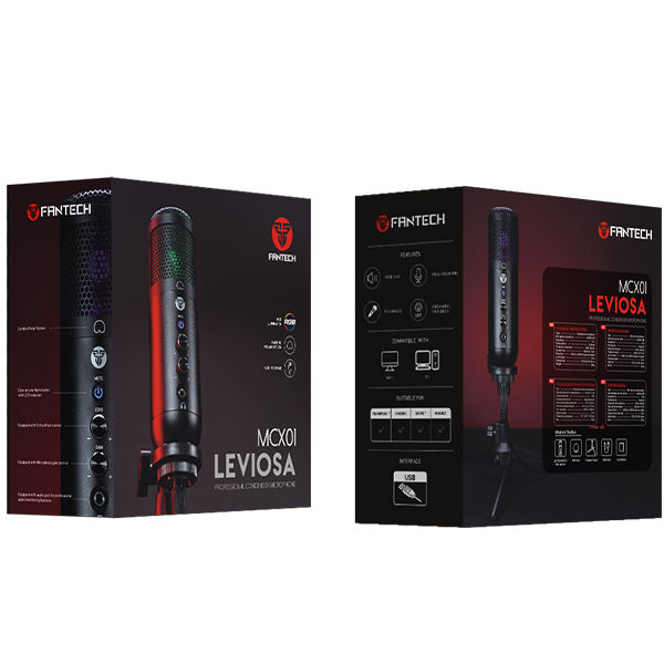 الصورة المصغرة: Fantech LEVIOSA MCX01 Professional Condenser Microphone