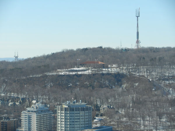 Vue sur le Mont-Royal