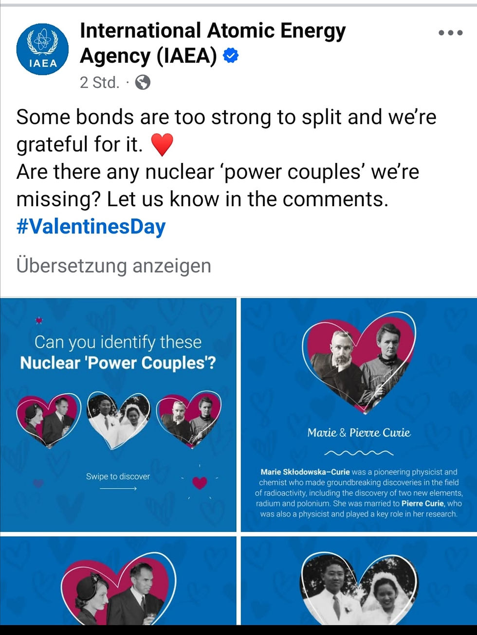 The official account, Friday, 14th of February, posted at 10.00 am!