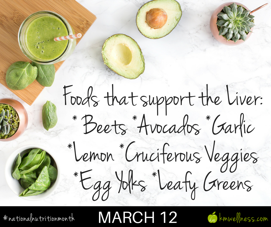 Foods that support the liver