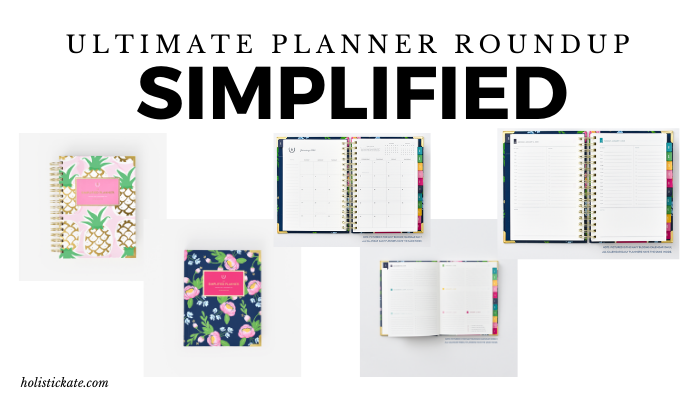 Simplified Ultimate Planner Roundup