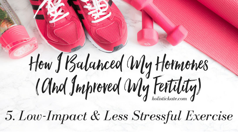 5. Low Impact & Less Stressful Exercise