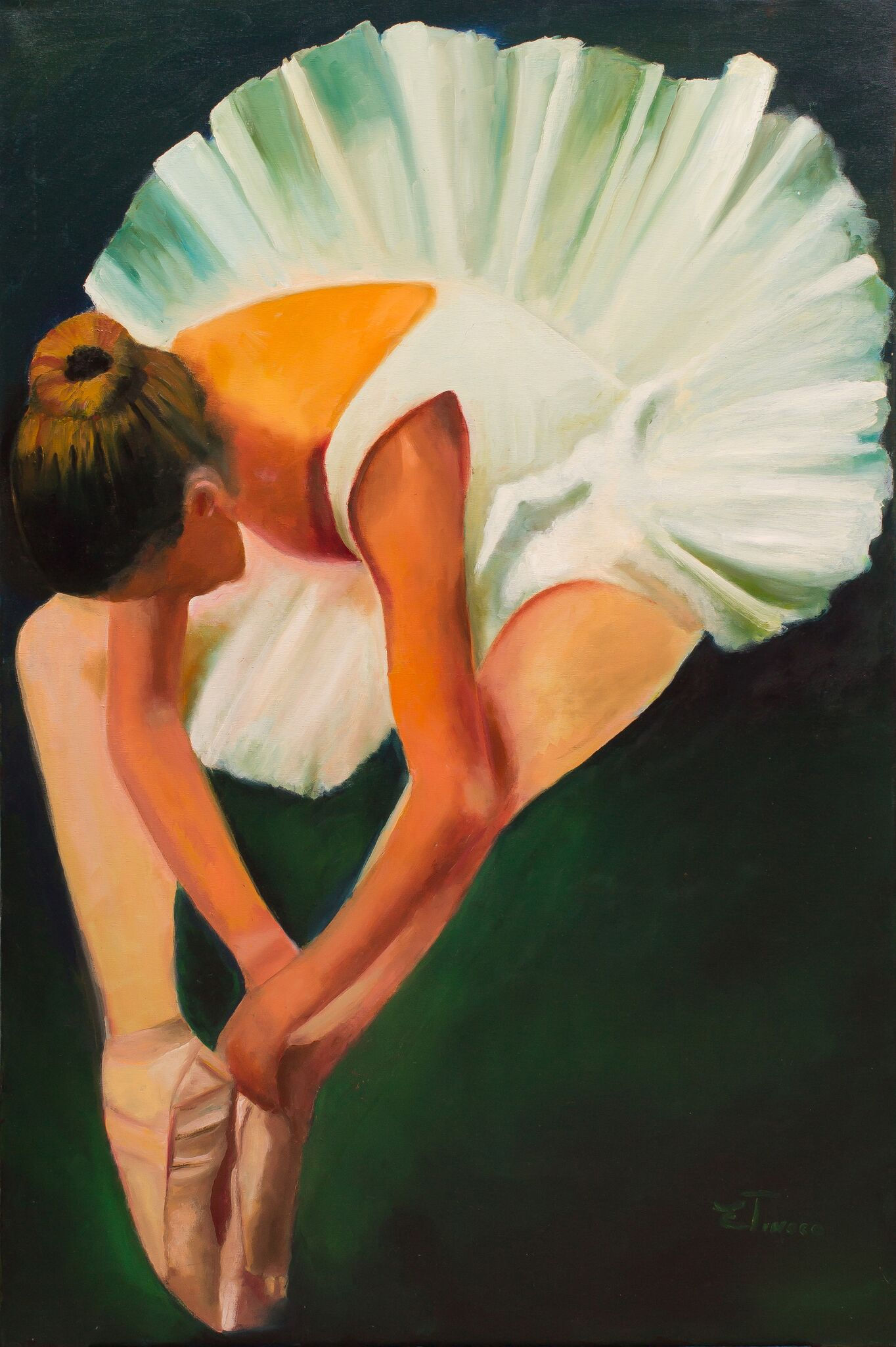 Bailarina en Descanso