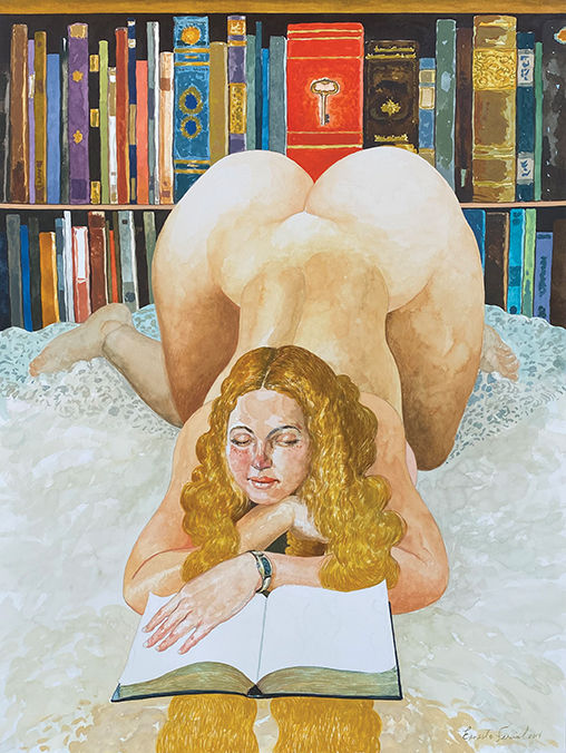 Ernesto_Ferriol,_La_musa_fingiendo,_2014