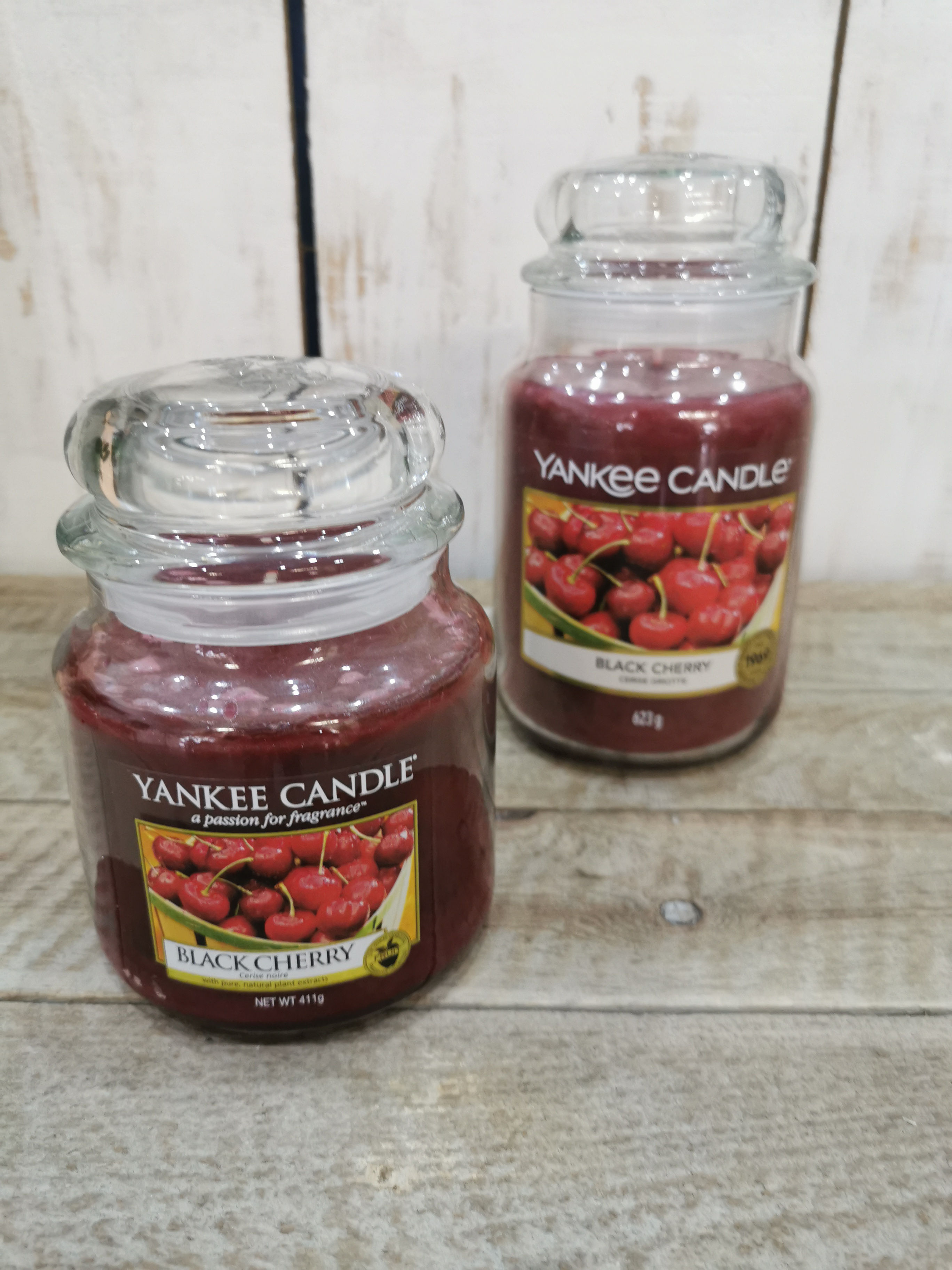 Bougie yankee candle cerise noire