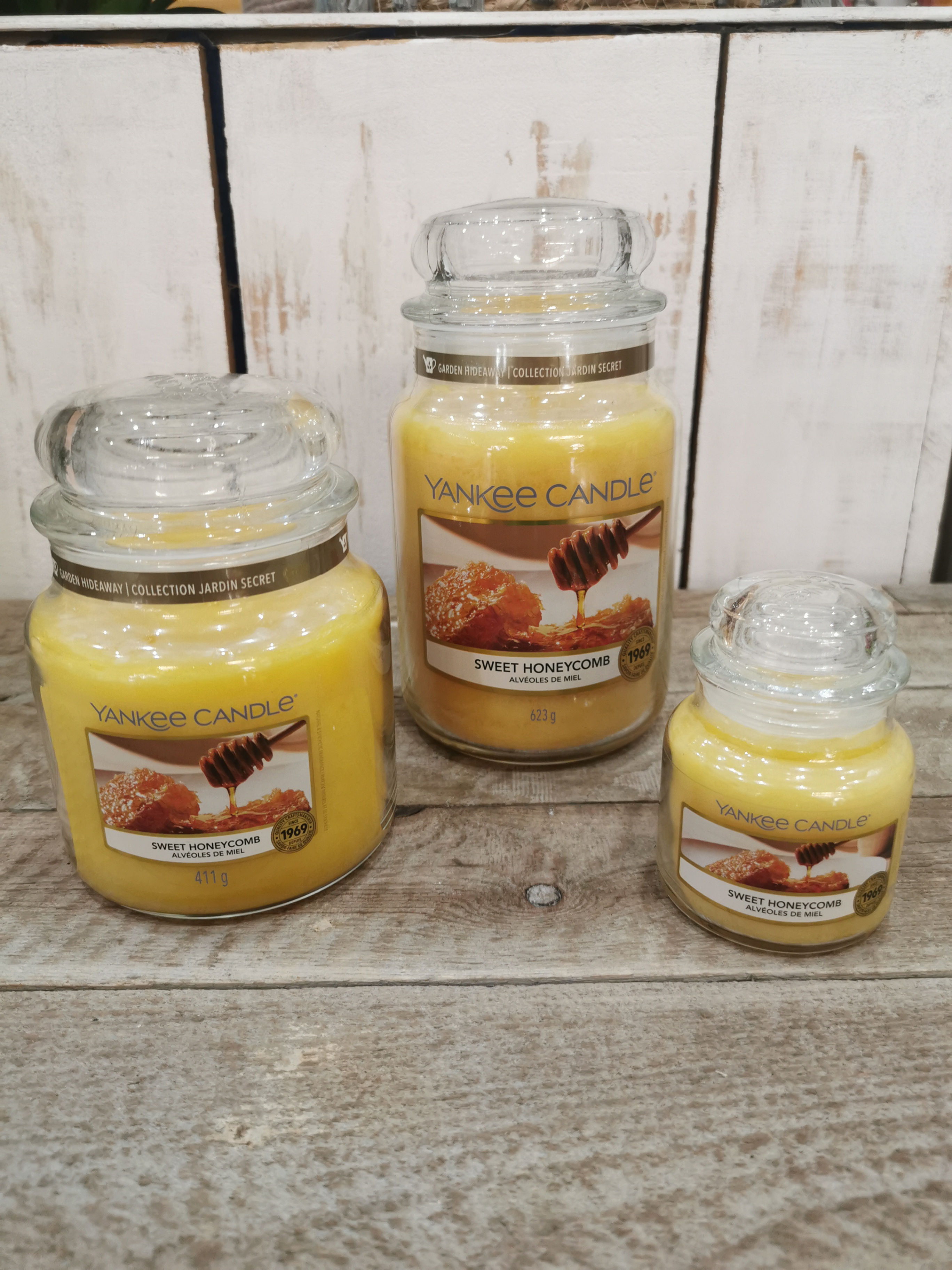 Bougie yankee candle miel